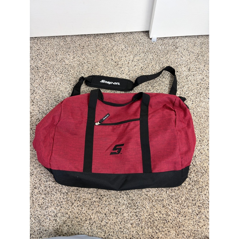Snap-on Tools Duffle Bag BAG1273 Official Licensed Gear Gym Tote Red Black